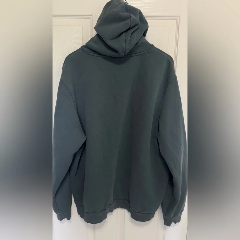 Puma Green-Gray Hoodie - Picture 3 of 4